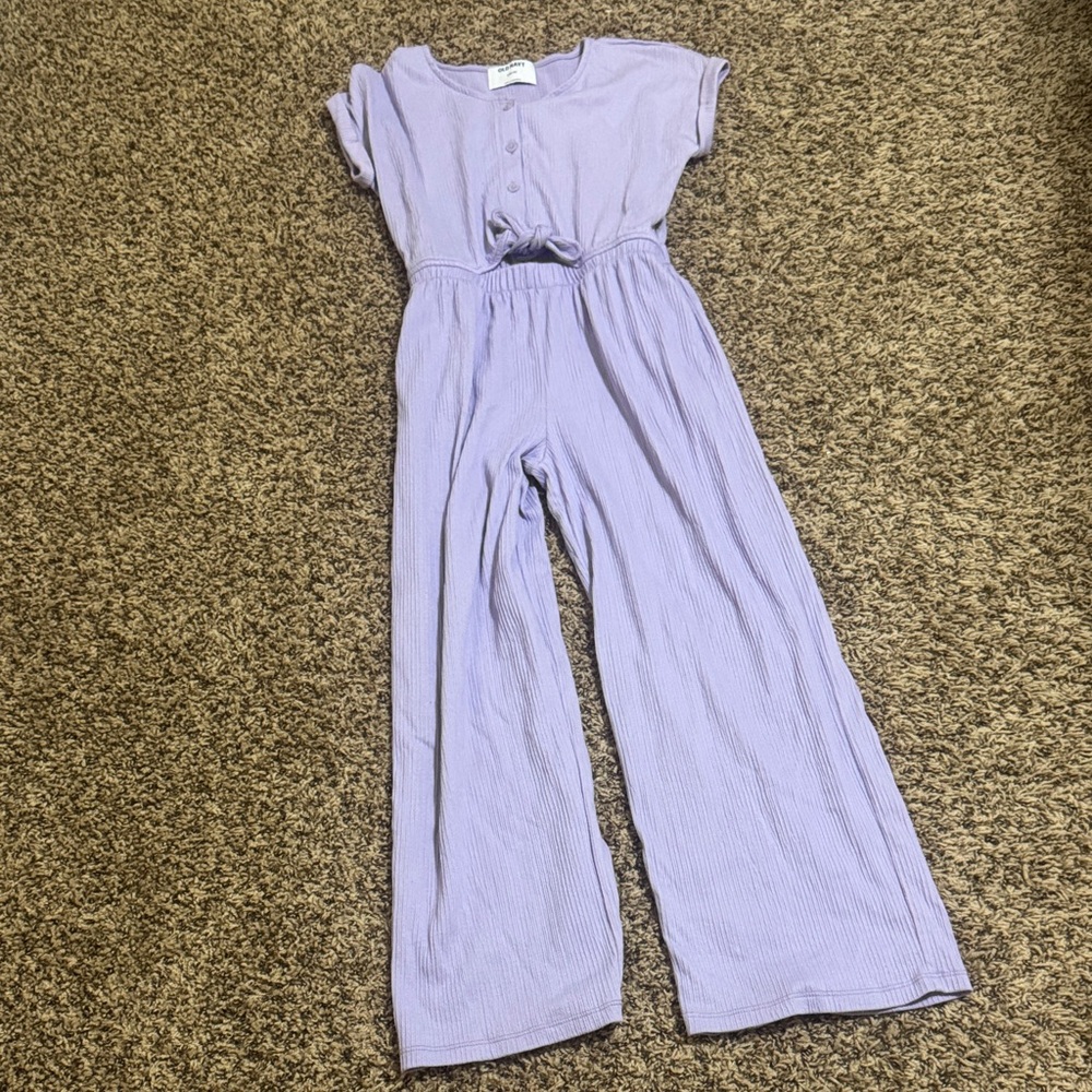 Old Navy Light Purple Ribbed jumpsuit